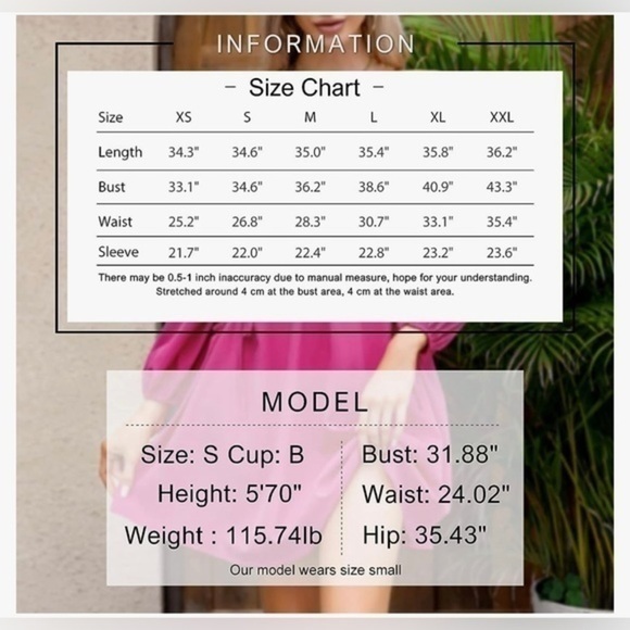 EXLURA Womens Long Sleeve Ruffle Dress Square Neck Short Mini Dresse sz XL - Picture 5 of 7